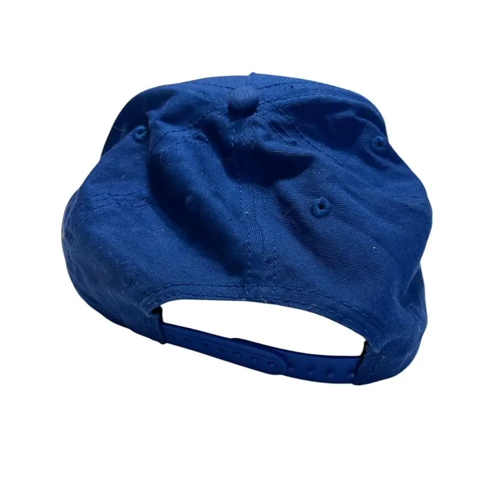 Pokémon Hat Embroidered Pikachu Nintendo Snapback Adjustable Royal Blue Youth OS